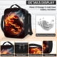 thumbnail image 4 of Juego de mochilas escolares TILYTADLY Fire Basketball de 17 pulgadas, 4 piezas, 4 of 8