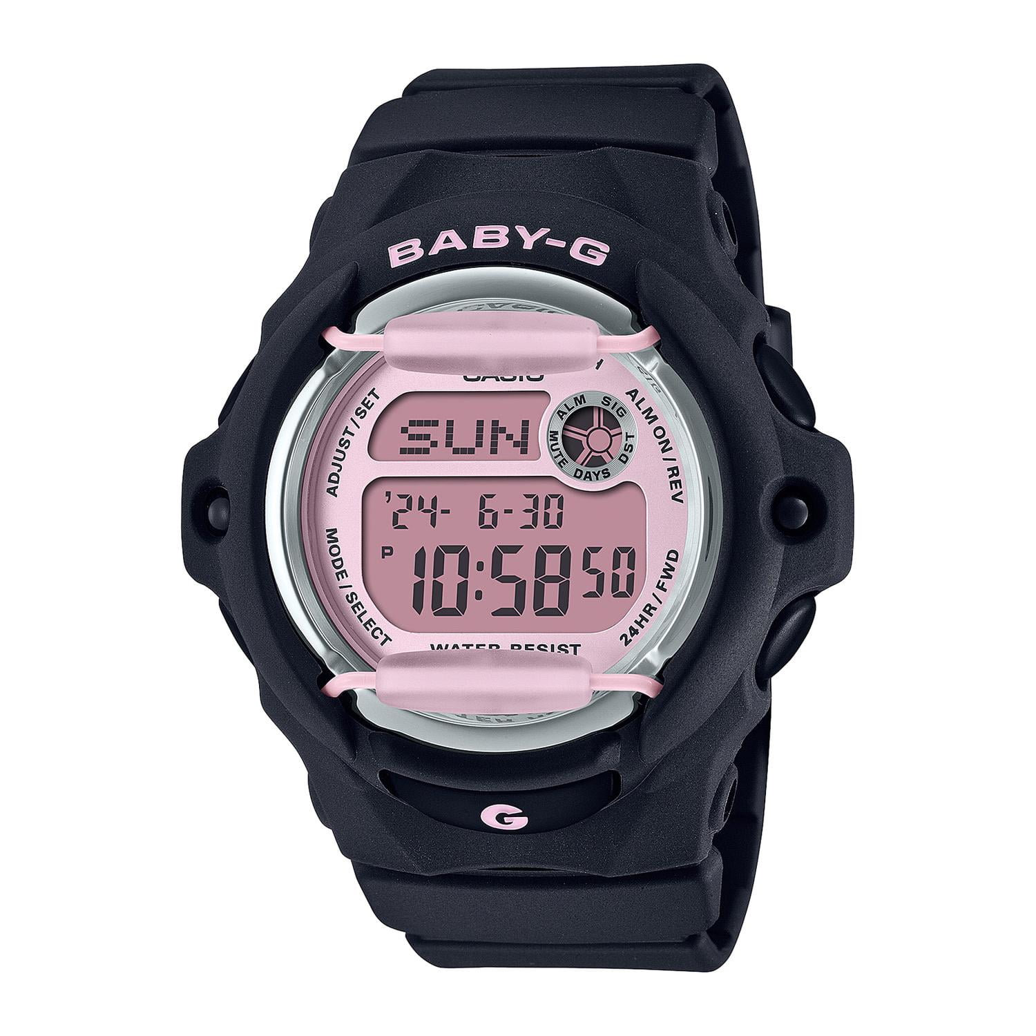Reloj Baby-g Bg-169u-1cdr Resina/acero Mujer Negro Negro