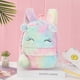 thumbnail image 1 of Unicorns Cartoon School Book Bag Backpacks Cute Fashion 3D Fur Backpacks For Girls Travel Backpack Children Schoolbag Kids Gift, 1 of 3