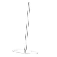 Magideal - Soporte Acrílico Para , Apilador De Postres, Decoración De Mesa, Soporte Para De 19,5 Cm De Alto, Torre De Exhibición De Bagel Pa , Ronda Redondo