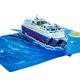 thumbnail image 2 of Tarjeta de Felicitación WOWPAPERART Barco de Crucero 3D Pop‑Up, 2 of 8