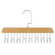 thumbnail image 1 of Perchero De Madera Para Corbatas, Duradero, Ahorra Espacio Con 8 Ganchos Para Bufandas, Sombreros, Camisetas Sin Mangas, Color Madera, 1 of 3