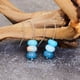 thumbnail image 1 of Handmade Boho Turquoise Beaded Earrings - Elegant and Stylish Jewelry for Women, 1 of 4