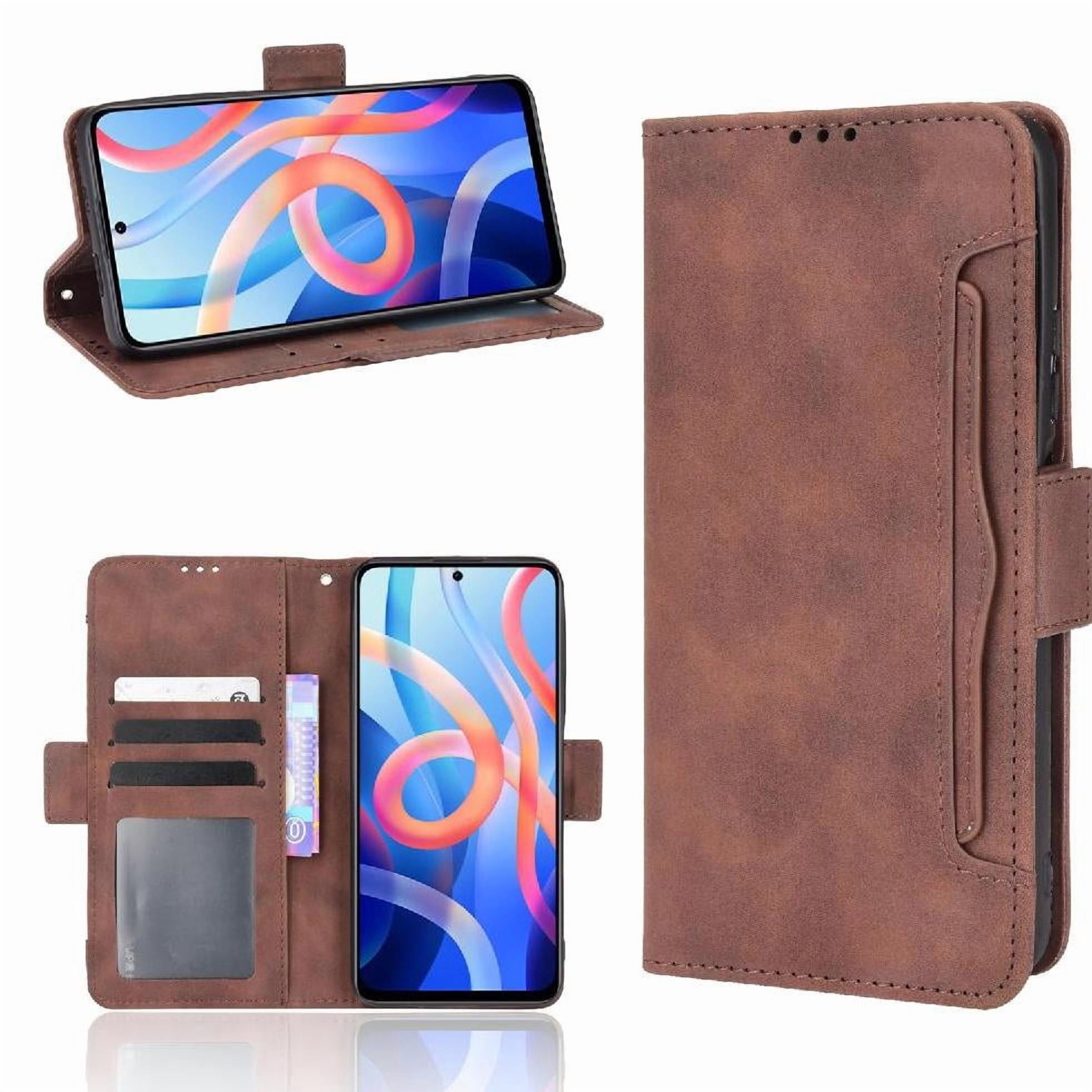 Foxdock - Funda Cartera Magnética Para Xiaomi Redmi 10 5g- Tarjetero Desmontable, Cuero Pu, Soporte