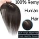 thumbnail image 2 of Topper de Cabello Humano para Mujer, Base de Encaje Invisible para Cabello Ralo con Clips Ajustables para Añadir Volumen, Cobertura, 100% Cabello Humano Remy de 12 Pulgadas, 2 of 7