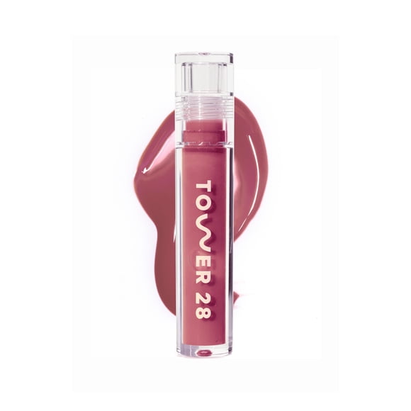 Brillo de labios Tower 28 ShineOn Milky Lip Jelly SESAME Vegan