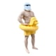 thumbnail image 1 of Figura soldado decorativo con patito amarillo, 1 of 2