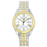 Seiko - Reloj 5 Automático Dos Tonos Acero Inoxidable Esfera Plateada 21 Joyas Snkl36J1 Para Hombre
