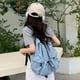 thumbnail image 2 of New Summer Drawstring Backpacks Large Capacity Soft Nylon Shoulder Bag Casual Fashion Ladies Backpack Travel, 2 of 3