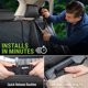 thumbnail image 5 of Toalla de asiento trasero, funda de asiento Season Guard para coches, color gris, 5 of 6