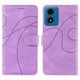 thumbnail image 1 of Funda tipo cartera con tapa para Motorola MOTO G24 con tarjetero, soporte y cubierta magnética Morado, 1 of 6
