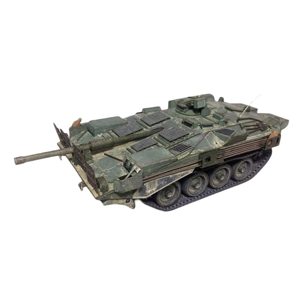 Kits De Construcción De Modelo De Tanque 1:35, Decoración De Mesa, Cartón Para Niños Y Adultos