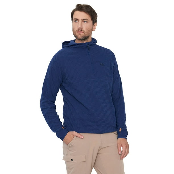 Polerón Outdoor Hombre Waffle 3 Navy Corona