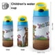 thumbnail image 2 of El Show del Oso Yogi Botella de Agua con Tapa Pop Top de Un Toque, Acero Inoxidable, a Prueba de Fugas, para Deportes, Botella Infantil azul 12 oz, 2 of 6