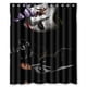 thumbnail image 1 of Cortina de ducha divertida con diseño de Batman y Joker de dibujos animados, juego de cortina de baño con ganchos, tamaño 60 x 72 pulgadas, 1 of 3