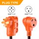 thumbnail image 4 of Adaptador Nilight 50033R de 46 cm, de 50 A a 30 A, 125 V, 3750 W, 4 of 8