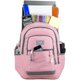 thumbnail image 5 of Mochila para Laptop FUEL Classic Resistente al Agua Rosa 44x33x20cm, 5 of 9