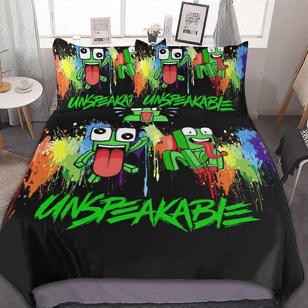 Anime Unspeable Bedding Se3 Pieces, Lightweight Breathable