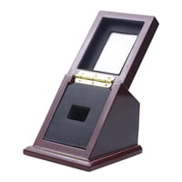 Bothyi - Organizador De La Bandeja De La Vitrina Del Anillo Del Campeonato Soporte De Almacenamiento De 1 Ranura