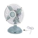 thumbnail image 5 of Mini Ventilador de Escritorio Ventiladores de Cabeza Móvil 2 Velocidades Interior Silencioso Compacto Pequeño Ventilador de Refrigeración Ventilador P Azul claro, 5 of 5