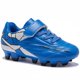 thumbnail image 1 of Tacos de Fútbol LIGVIV para Niños Pequeños Sin Cordones para Césped Firme Azul, 1 of 9