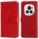 thumbnail image 1 of Funda tipo cartera FOXDOCK para Honor Magic 6 Pro , diseño girasol en relieve, cuero PU, cierre magnético, soporte y tarjetero, 1 of 5