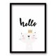 thumbnail image 1 of Cuadro Cat Hello 70x50cms, 1 of 1