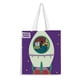 thumbnail image 1 of Scratch GardenBolso de tela con estampado de lienzo para mujer, bolsa de compras reutilizable y estética, con cremallera interior, regalo para mujer,40*45cm., 1 of 6