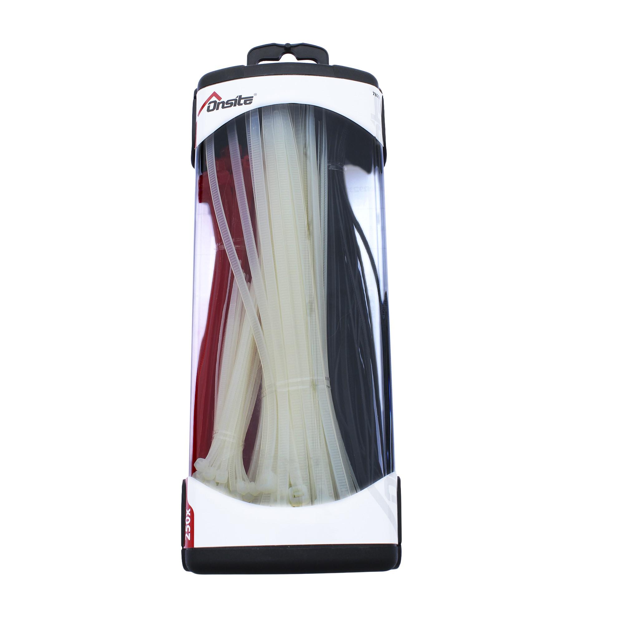 Onsite - Set Amarras Plasticas 250Pc