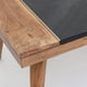thumbnail image 4 of Mesa Auxiliar Steve Silver Caspian de Madera de Acacia Estilo Mid-Century, 4 of 4