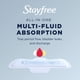 thumbnail image 3 of Maxi Pads Stayfree Super para mujer, 66 unidades, 3 of 7