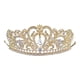 thumbnail image 2 of Tiara Crown Headpieces, para mujeres y niñas, traje enjoyado, Tiaras Princess Crown, para accesorios nupciales para el cabello Tiara de boda para Estilo F, 2 of 5