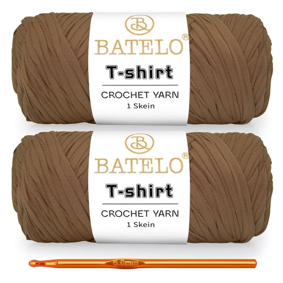 Hilo tipo camiseta BATELO 400 g/144 yds Poliéster Color Té con Leche