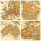 thumbnail image 3 of Globe Exerz 8 Antique con base de bronce que gira 360°, 3 of 9