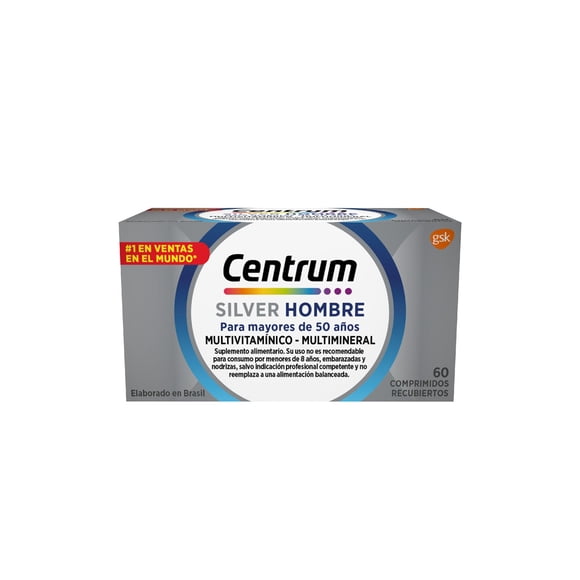 Centrum silver hombre 60 comprimidos, 60 Un