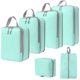 thumbnail image 1 of Juego De Cubos De Embalaje De Compresión De 6 Uds Para Mochileros, Accesorios De Viaje Para Acampar, 1 of 1