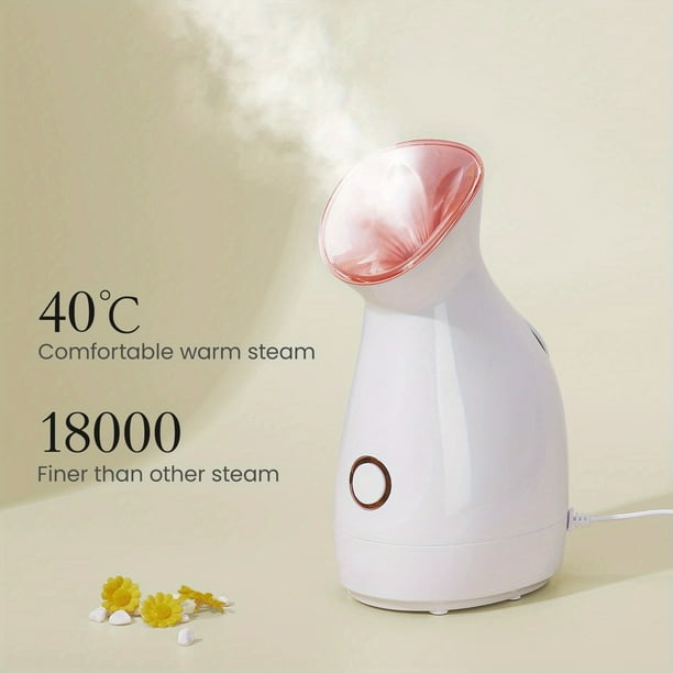 Unclog Pores & Rejuvenate Skin with Facial Steamer Nano Ionic Hot Mist Home Sauna SPA!