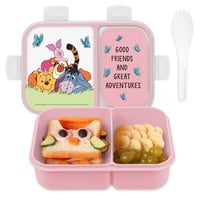 Best Brands - Lonchera Bento Box Disney A Prueba De Fugas Para Niños Con Diseño De Mickey Minnie