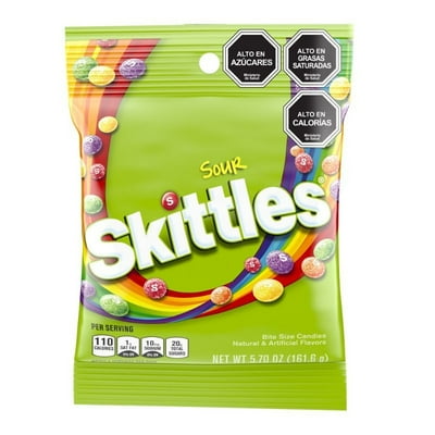 Caramelos Masticables Sabor Sour 162 G Skittles