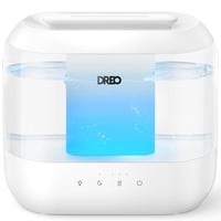 Humidificador Dreo De Llenado Superior De 4 Litros Con Difusor De Aceite Y Luz Nocturna