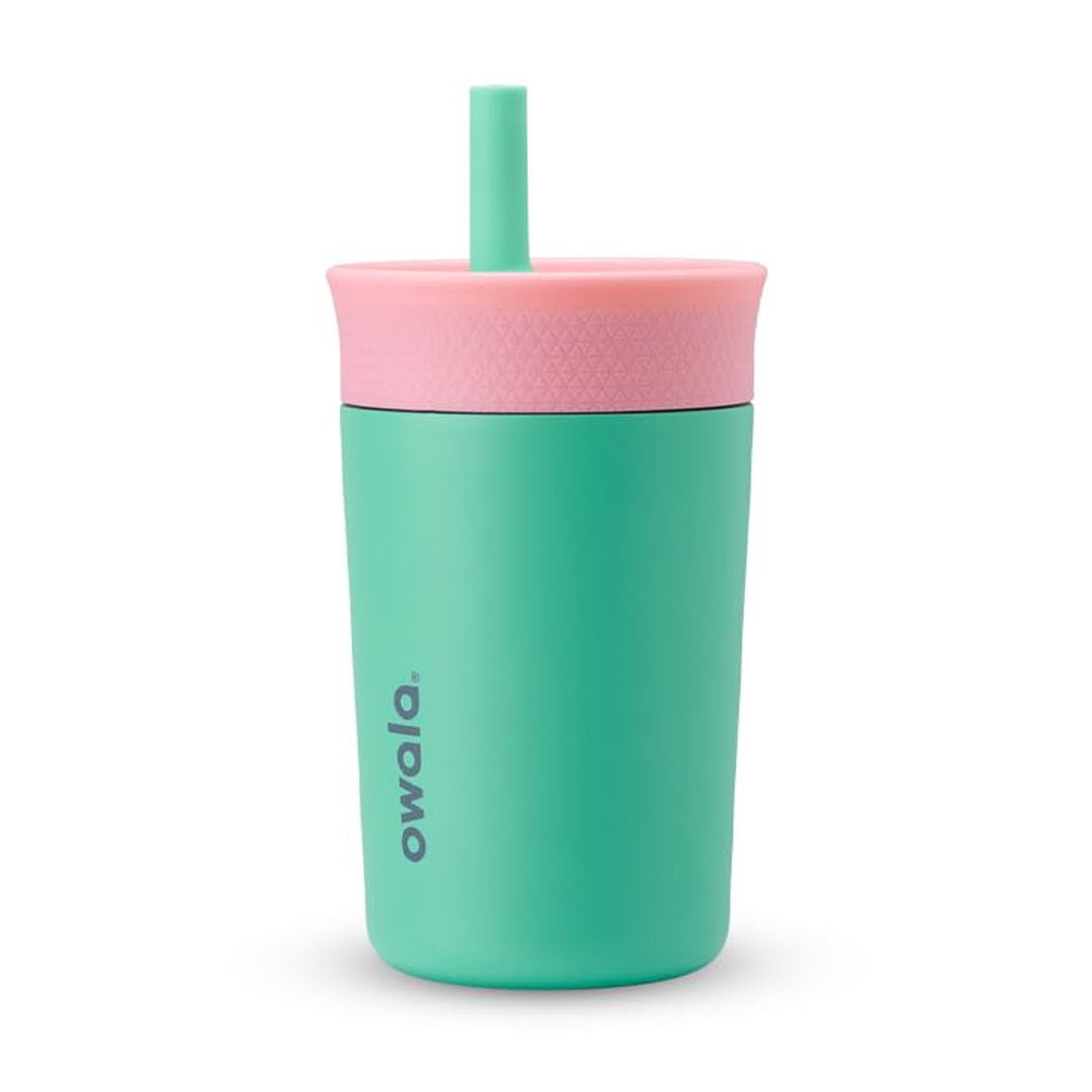 Botella De Agua Owala Kids Insulation De Acero Inoxidable De 350 Ml