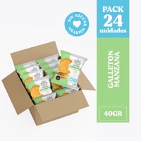 Ecovida S.A - Galletón Avena Manzana Sin Azúcar 40Gr - Caja 24 Unid