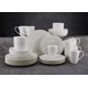 thumbnail image 4 of Juego de vajilla Mikasa Annabelle, 40 piezas, porcelana china blanca, 4 of 8