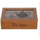 thumbnail image 1 of Caja De Té Mediana De Madera 6 Espacios Tea Time, 1 of 2