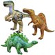 thumbnail image 1 of Figuras inflables de dinosaurios Jet Creations (3-SSR) Pteranodon Pterodactyl, Stegosaurus, Brachiosaurus, 1 of 6