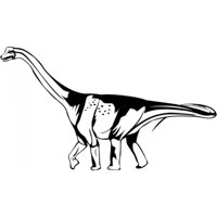 Rienda Libre Graphics - Decomural Saltasaurus Jurassic Dinosaur Ws-17555