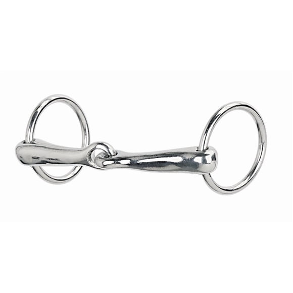 Cabezada de freno Snaffle Weaver Equine de 10 cm niquelada