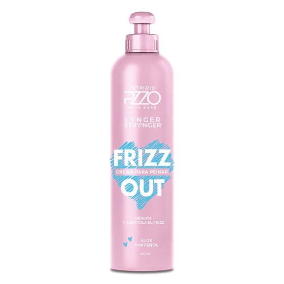 Crema para Peinar Pzzo Hair Care Hidratante Frizz Out, 300 ml