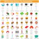 thumbnail image 2 of Juego de cocina Funpynani, 130 unidades, con ollas, sartenes y utensilios, color turquesa, 2 of 7