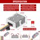 thumbnail image 2 of Convertidor de voltaje Nilight de 48 V/36 V a 12 V, 120 W, 10 A, carrito de golf, 2 of 9